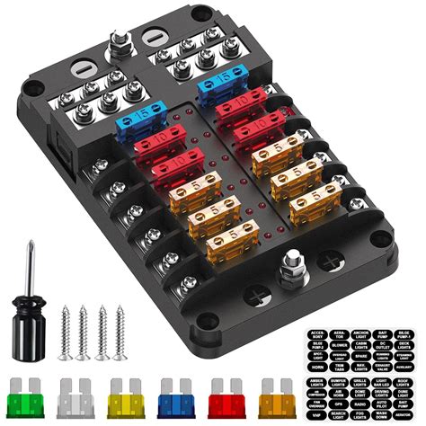 waterproof 12v power distribution block